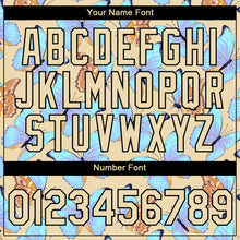 Load image into Gallery viewer, Custom City Cream Black 3D Pattern Design Butterfly Performance T-Shirt