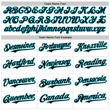 Load image into Gallery viewer, Custom White Black-Lakes Blue 3D Pattern Design Vintage Tattoos Authentic Baseball Jersey