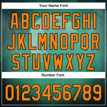 Load image into Gallery viewer, Custom Green Bay Orange-Black 3D Halloween Authentic Baseball Jersey