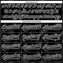 Load image into Gallery viewer, Custom Black White 3D Halloween Authentic Baseball Jersey