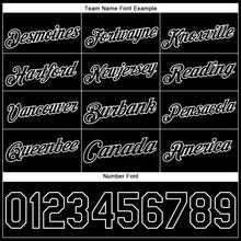 Load image into Gallery viewer, Custom Stitched Black White 3D Halloween Sports Pullover Sweatshirt Hoodie