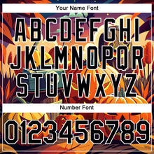 Load image into Gallery viewer, Custom Stitched Black White 3D Halloween Sports Pullover Sweatshirt Hoodie