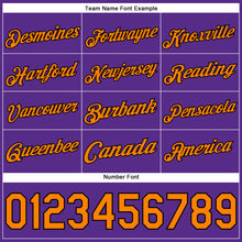 Load image into Gallery viewer, Custom Stitched Purple Bay Orange-Black 3D Halloween Sports Pullover Sweatshirt Hoodie