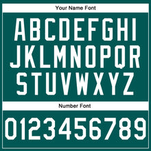 Load image into Gallery viewer, Custom Stitched Midnight Green White-Orange Line Sports Pullover Sweatshirt Hoodie