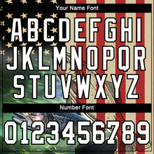 Load image into Gallery viewer, Custom Stitched Black City Cream-Red 3D American Flag And Atlantic Salmon Fish Fishing Sports Pullover Sweatshirt Hoodie