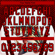 Load image into Gallery viewer, Custom Stitched Red Black-White 3D Northern Pike Fish Fishing Sports Pullover Sweatshirt Hoodie