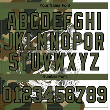 Load image into Gallery viewer, Custom Stitched Camo Olive-Black 3D Largemouth Bass Fish Fishing Sports Pullover Sweatshirt Hoodie