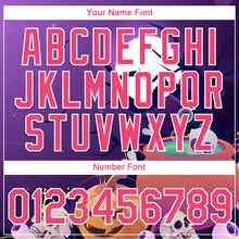 Load image into Gallery viewer, Custom Purple Pink-White 3D Halloween Performance T-Shirt