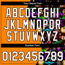 Load image into Gallery viewer, Custom Orange Brown-Black 3D Halloween Performance T-Shirt