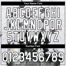 Load image into Gallery viewer, Custom White Black 3D Halloween Performance T-Shirt