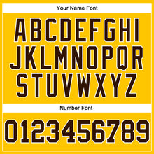 Load image into Gallery viewer, Custom Stitched Yellow Brown-White 3D Pattern Design Gradient Square Shape Sports Pullover Sweatshirt Hoodie