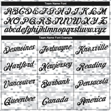 Load image into Gallery viewer, Custom Stitched Camo Black-White 3D Arctic Camouflage Sports Pullover Sweatshirt Salute To Service Hoodie