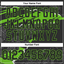 Load image into Gallery viewer, Custom Stitched Black Aurora Green 3D Pattern Design Torn Paper Style Sports Pullover Sweatshirt Hoodie