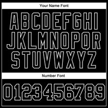 Load image into Gallery viewer, Custom Stitched Black White 3D Pattern Design Color Blocking Stripe Sports Pullover Sweatshirt Hoodie