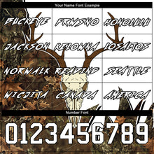 Load image into Gallery viewer, Custom White Black-Camo 3D Deer Skull Hunting Sports Pullover Sweatshirt Hoodie