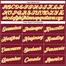 Load image into Gallery viewer, Custom Stitched Crimson Cream-Gold 3D Christmas Sports Pullover Sweatshirt Hoodie