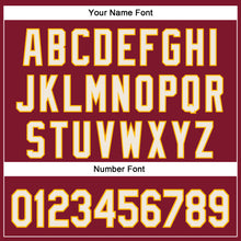 Load image into Gallery viewer, Custom Stitched Crimson Cream-Gold 3D Christmas Sports Pullover Sweatshirt Hoodie