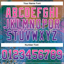 Load image into Gallery viewer, Custom Stitched Teal Pink-Purple Fade 3D Pattern Design Colorful Bubbles Sports Pullover Sweatshirt Hoodie