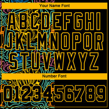 Load image into Gallery viewer, Custom Stitched Black Gold 3D Bowling Sports Pullover Sweatshirt Hoodie