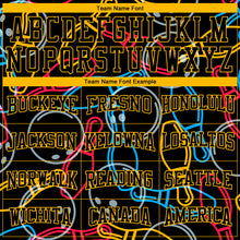 Load image into Gallery viewer, Custom Stitched Black Gold 3D Bowling Sports Pullover Sweatshirt Hoodie