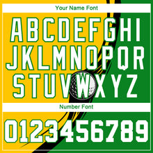 Load image into Gallery viewer, Custom Stitched Yellow White-Grass Green 3D Golf Ball Sports Pullover Sweatshirt Hoodie