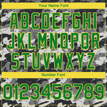 Load image into Gallery viewer, Custom Camo Grass Green-Yellow 3D Brasil Brazilian Flag Sports Pullover Sweatshirt Salute To Service Hoodie