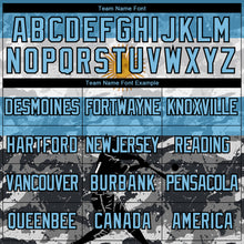 Load image into Gallery viewer, Custom Camo Light Blue-Black 3D Argentina Argentinian Flag Sports Pullover Sweatshirt Salute To Service Hoodie