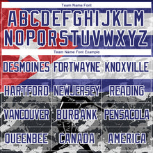 Load image into Gallery viewer, Custom Camo Dark Purple-White 3D Cuba Cuban Flag Sports Pullover Sweatshirt Salute To Service Hoodie