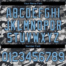 Load image into Gallery viewer, Custom Camo Light Blue-Black 3D Guatemala Guatemalan Flag Sports Pullover Sweatshirt Salute To Service Hoodie