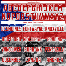 Load image into Gallery viewer, Custom Camo Red-White 3D Puerto Rico Puerto Rican Flag Sports Pullover Sweatshirt Salute To Service Hoodie