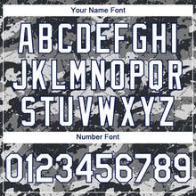 Load image into Gallery viewer, Custom Camo White-Navy 3D El Salvador El Salvadoran Flag Sports Pullover Sweatshirt Salute To Service Hoodie