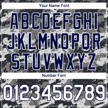 Load image into Gallery viewer, Custom Camo White-Navy 3D Saint Lucia Saint Lucian Flag Sports Pullover Sweatshirt Salute To Service Hoodie