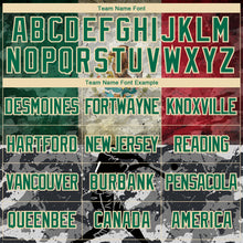 Load image into Gallery viewer, Custom Camo Kelly Green-Cream 3D Mexico Vintage Mexican Flag Sports Pullover Sweatshirt Salute To Service Hoodie