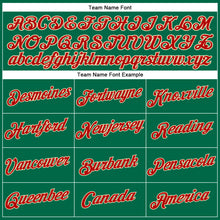 Load image into Gallery viewer, Custom Stitched Kelly Green Red-Cream Christmas 3D Sports Pullover Sweatshirt Hoodie