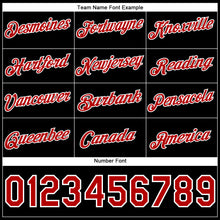 Load image into Gallery viewer, Custom Stitched Black Red-White Funny Christmas 3D Sports Pullover Sweatshirt Hoodie