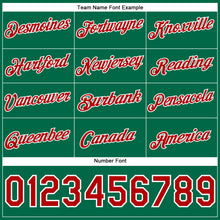 Load image into Gallery viewer, Custom Stitched Kelly Green Red-White Funny Christmas 3D Sports Pullover Sweatshirt Hoodie