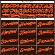 Load image into Gallery viewer, Custom Stitched Brown Red-Gold Funny Christmas 3D Sports Pullover Sweatshirt Hoodie