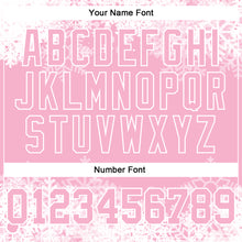 Load image into Gallery viewer, Custom Stitched Light Pink White Christmas Snowflakes 3D Sports Pullover Sweatshirt Hoodie