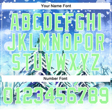 Load image into Gallery viewer, Custom Stitched White Pea Green Christmas Snowflakes 3D Sports Pullover Sweatshirt Hoodie