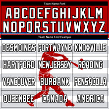 Load image into Gallery viewer, Custom White Red Royal Gray-Black 3D Costa Rica Costa Rican Flag Sports Pullover Sweatshirt Hoodie