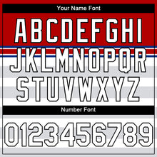 Load image into Gallery viewer, Custom White Red Royal Gray-Black 3D Costa Rica Costa Rican Flag Sports Pullover Sweatshirt Hoodie