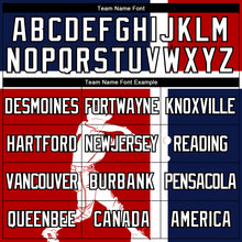 Load image into Gallery viewer, Custom Red US Navy Blue-Black 3D Dominican Republic Dominican Republic Flag Sports Pullover Sweatshirt Hoodie