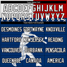 Load image into Gallery viewer, Custom US Navy Blue Red-Black 3D Panama Panamanian Flag Sports Pullover Sweatshirt Hoodie