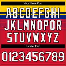 Load image into Gallery viewer, Custom Red Gold Royal-Black 3D Venezuela Venezuelan Flag Sports Pullover Sweatshirt Hoodie