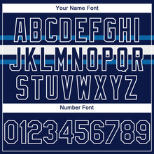 Load image into Gallery viewer, Custom Navy Blue-White 3D El Salvador El Salvadoran Flag Sports Pullover Sweatshirt Hoodie