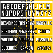 Load image into Gallery viewer, Custom Gold White-Black 3D Barbados Barbadian Flag Sports Pullover Sweatshirt Hoodie