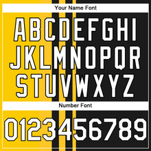 Load image into Gallery viewer, Custom Gold White-Black 3D Barbados Barbadian Flag Sports Pullover Sweatshirt Hoodie