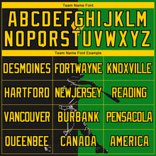 Load image into Gallery viewer, Custom Grass Green Gold-Black 3D Saint Vincent And The Grenadines Flag Sports Pullover Sweatshirt Hoodie