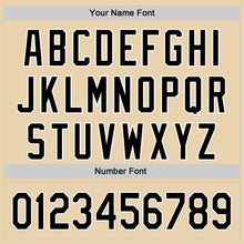 Load image into Gallery viewer, Custom City Cream Black-White 3D Love Valentine's Day Authentic Baseball Jersey