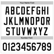 Load image into Gallery viewer, Custom White Black-Purple 3D Gastric Cancer Ribbon Authentic Baseball Jersey